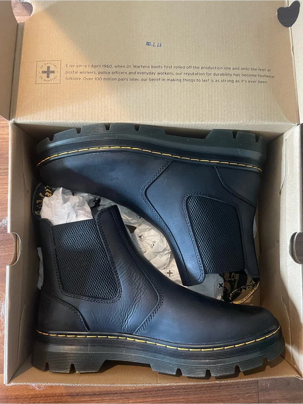 Dr. Martens Black Embury Chelsea Boots